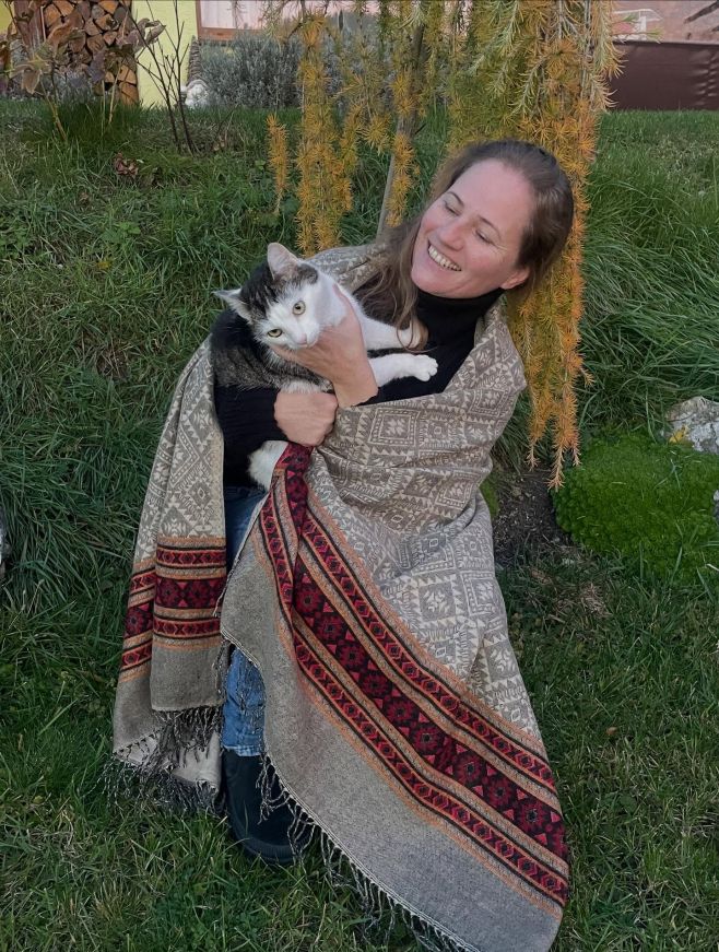 Nový Royal India šál z Himalájí 🥰 Ručne tkaný v údolí Káthmandu z bavlny a recyklovanej akrylovej vlny. Slúži ako pekná...